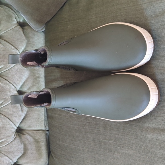 Sperry Torrent Chelsea Rain Boots Green - Picture 3 of 8